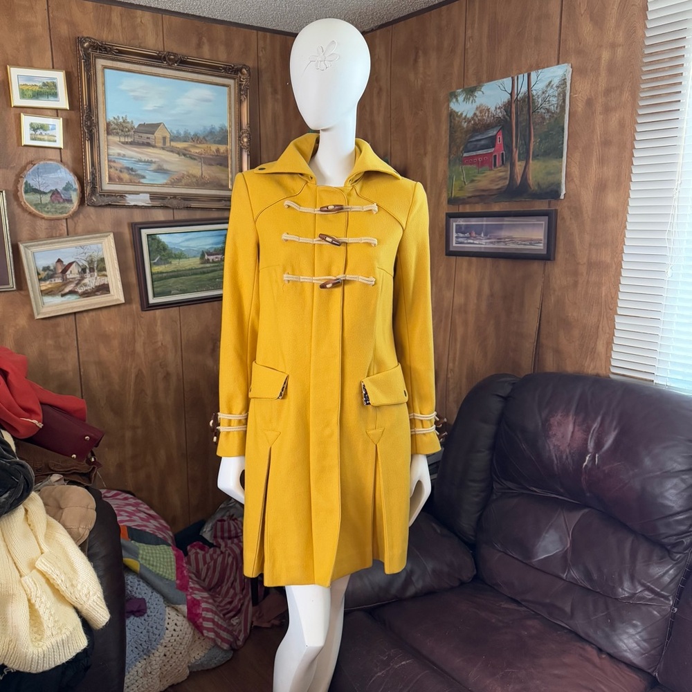 Pink Martini Wool Blend Coat Jacket